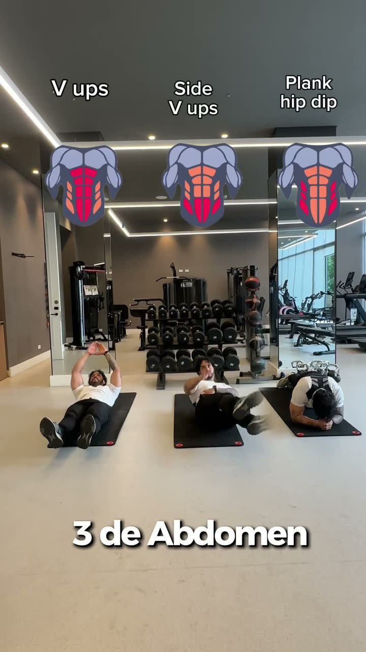 3 ejercicios para tu abdomen